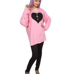 HPO Adult Men's My Heart Is Broken Long Sleeve Costumes | Halloween Costume Collections Men's Costumes