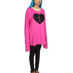 HPO Adult Men's My Heart Is Broken Long Sleeve Costumes | Halloween Costume Collections Men's Costumes