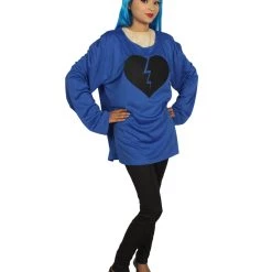 HPO Adult Men's My Heart Is Broken Long Sleeve Costumes | Halloween Costume Collections Men's Costumes