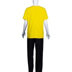 HPO Adult Women's Elephant President Hair Style T-shirt Costume | Yellow Halloween Costume