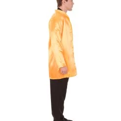 HPO Adult Men's Chinese Traditional Martial Arts Kung Fu Uniform Costume | Orange Cosplay Costume 14 HPO Adult Men's Chinese Traditional Martial Arts Kung Fu Uniform Costume | Orange Cosplay Costume