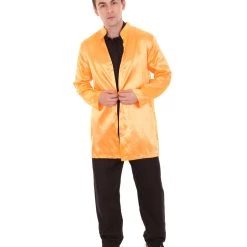 HPO Adult Men's Chinese Traditional Martial Arts Kung Fu Uniform Costume | Orange Cosplay Costume 16 HPO Adult Men's Chinese Traditional Martial Arts Kung Fu Uniform Costume | Orange Cosplay Costume