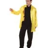 HPO Adult Men's Chinese Traditional Martial Arts Kung Fu Uniform Costume | Yellow Cosplay Costume