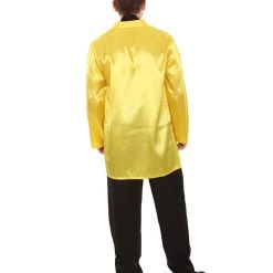HPO Adult Men's Chinese Traditional Martial Arts Kung Fu Uniform Costume | Yellow Cosplay Costume 12 HPO Adult Men's Chinese Traditional Martial Arts Kung Fu Uniform Costume | Yellow Cosplay Costume