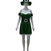 HPO Adult Women's Spank Me I'm Irish Leprechaun Costume | Green Cosplay Costume