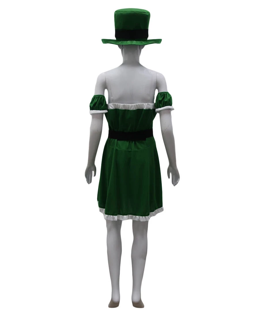 HPO Adult Women's Spank Me I'm Irish Leprechaun Costume | Green Cosplay Costume 3 HPO Adult Women's Spank Me I'm Irish Leprechaun Costume | Green Cosplay Costume