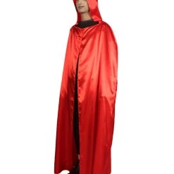 HPO Adult Men's Hooded Cape Costume | Multiple Color Options Halloween Costume