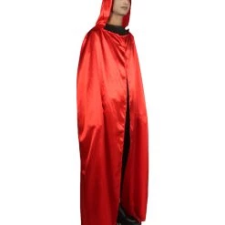 HPO Adult Men's Hooded Cape Costume | Multiple Color Options Halloween Costume
