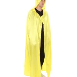 HPO Adult Men's Hooded Cape Costume | Multiple Color Options Halloween Costume