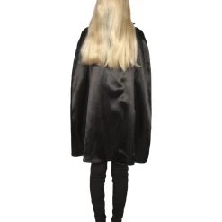HPO Adult Women's Reversible Vampire Cape Costume | Multiple Color Option Halloween Costume
