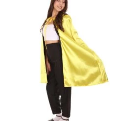 HPO Adult Women's Reversible Vampire Cape Costume | Multiple Color Option Halloween Costume