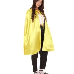 HPO Adult Women's Reversible Vampire Cape Costume | Multiple Color Option Halloween Costume