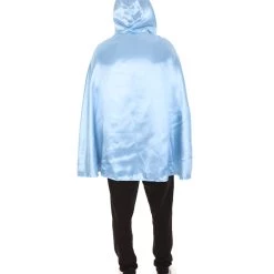 HPO Adult Men's Reversible Hooded Short Cape Costume | Multiple Color Options Halloween Costume