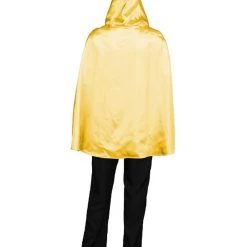 HPO Adult Men's Reversible Hooded Short Cape Costume | Multiple Color Options Halloween Costume