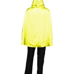 HPO Adult Men's Reversible Hooded Short Cape Costume | Multiple Color Options Halloween Costume