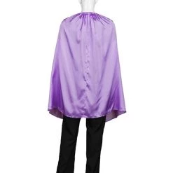 HPO Adult Men's Superhero Cape With Mask Set Costume | Multiple Color Options Halloween Costume