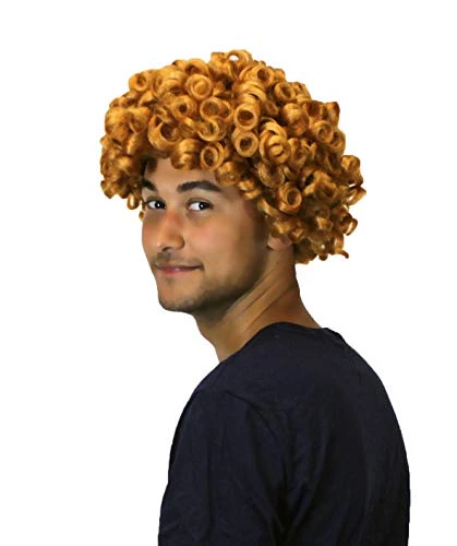 HPO Curly Red Wigs | Redhead Wigs | Premium Breathable Capless Cap 1 HPO Curly Red Wigs | Redhead Wigs | Premium Breathable Capless Cap