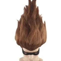 HPO Men's Superhero Family Villain Wig | Mens Wig With Mask Set | TV/Movie Wigs | Premium Breathable Capless Cap