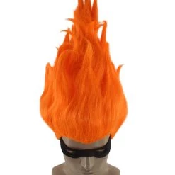 HPO Men's Superhero Family Villain Wig | Mens Wig With Mask Set | TV/Movie Wigs | Premium Breathable Capless Cap