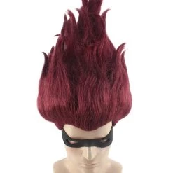 HPO Men's Superhero Family Villain Wig | Mens Wig With Mask Set | TV/Movie Wigs | Premium Breathable Capless Cap