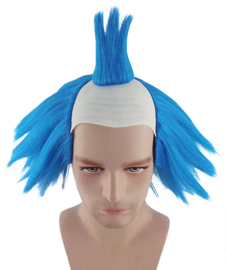HPO Scary Twisted Clown Wig | Blue Clown Scary Wigs 8 HPO Scary Twisted Clown Wig | Blue Clown Scary Wigs