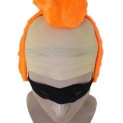 HPO Men's Superhero Family Mens Wig | Wig With Mask Set | TV/Movie Wigs