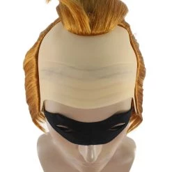 HPO Men's Superhero Family Mens Wig | Wig With Mask Set | TV/Movie Wigs