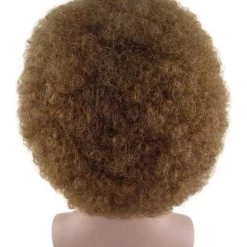 HPO Painter Small Afro Wig With Full Beard And Moustache Set | Brown Celebrity Wigs | Premium Breathable Capless Cap SALE 12 HPO Painter Small Afro Wig With Full Beard And Moustache Set | Brown Celebrity Wigs | Premium Breathable Capless Cap SALE