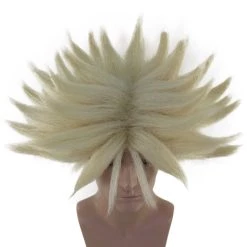 HPO Anime Spike Wig | Blonde TV/Movie Wigs | Premium Breathable Capless Cap 15 HPO Anime Spike Wig | Blonde TV/Movie Wigs | Premium Breathable Capless Cap