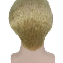 HPO Adult Men's Movie Wig | Gold TV/Movie Wigs | Premium Breathable Capless Cap 13 HPO Adult Men's Movie Wig | Gold TV/Movie Wigs | Premium Breathable Capless Cap