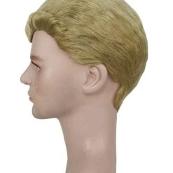 HPO Adult Men's Movie Wig | Gold TV/Movie Wigs | Premium Breathable Capless Cap 12 HPO Adult Men's Movie Wig | Gold TV/Movie Wigs | Premium Breathable Capless Cap