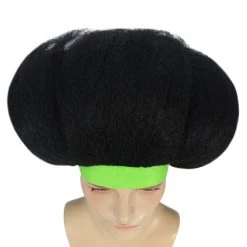 HPO Hot Dog Men's Wig | Black TV/Movie Wigs | Premium Breathable Capless Cap 15 HPO Hot Dog Men's Wig | Black TV/Movie Wigs | Premium Breathable Capless Cap