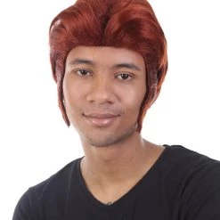 HPO Snow Animation Men's Wig | Auburn TV/Movie Wigs | Premium Breathable Capless Cap