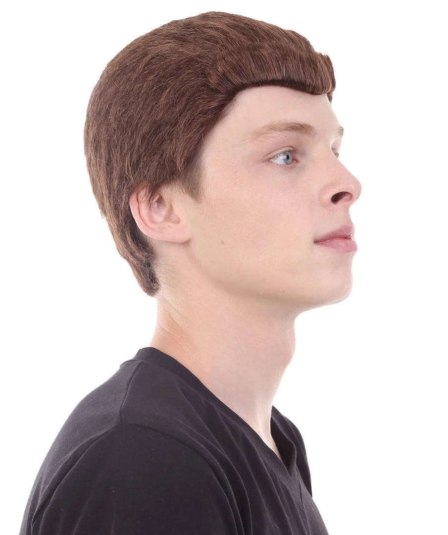 HPO Men's Movie Wig | Gold TV/Movie Wigs | Premium Breathable Capless Cap 6 HPO Men's Movie Wig | Gold TV/Movie Wigs | Premium Breathable Capless Cap