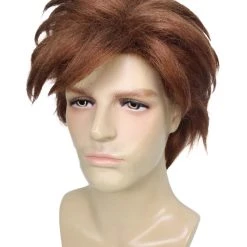 HPO Men's Dragon Trainer Wig | Brown Wigs | Premium Breathable Capless Cap