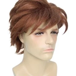 HPO Men's Dragon Trainer Wig | Brown Wigs | Premium Breathable Capless Cap