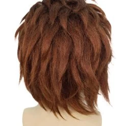 HPO Men's Dragon Trainer Wig | Brown Wigs | Premium Breathable Capless Cap
