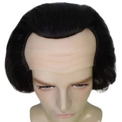 HPO Men's Half-bald Head Joker Wig | Dark Brown Wigs