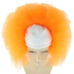HPO Half Bald Head Men Curly Wig 74 HPO Half Bald Head Men Curly Wig