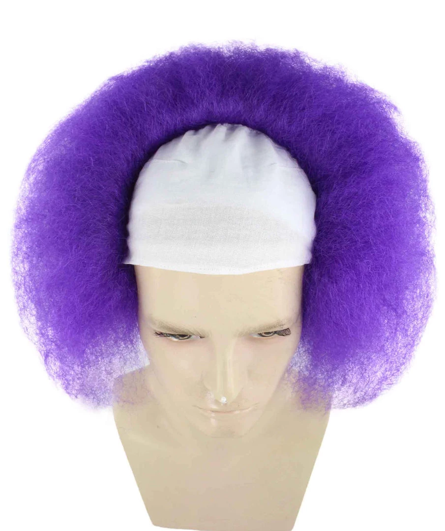 HPO Half Bald Head Men Curly Wig 16 HPO Half Bald Head Men Curly Wig