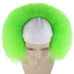 HPO Half Bald Head Men Curly Wig 68 HPO Half Bald Head Men Curly Wig