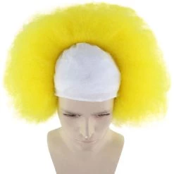 HPO Half Bald Head Men Curly Wig 90 HPO Half Bald Head Men Curly Wig