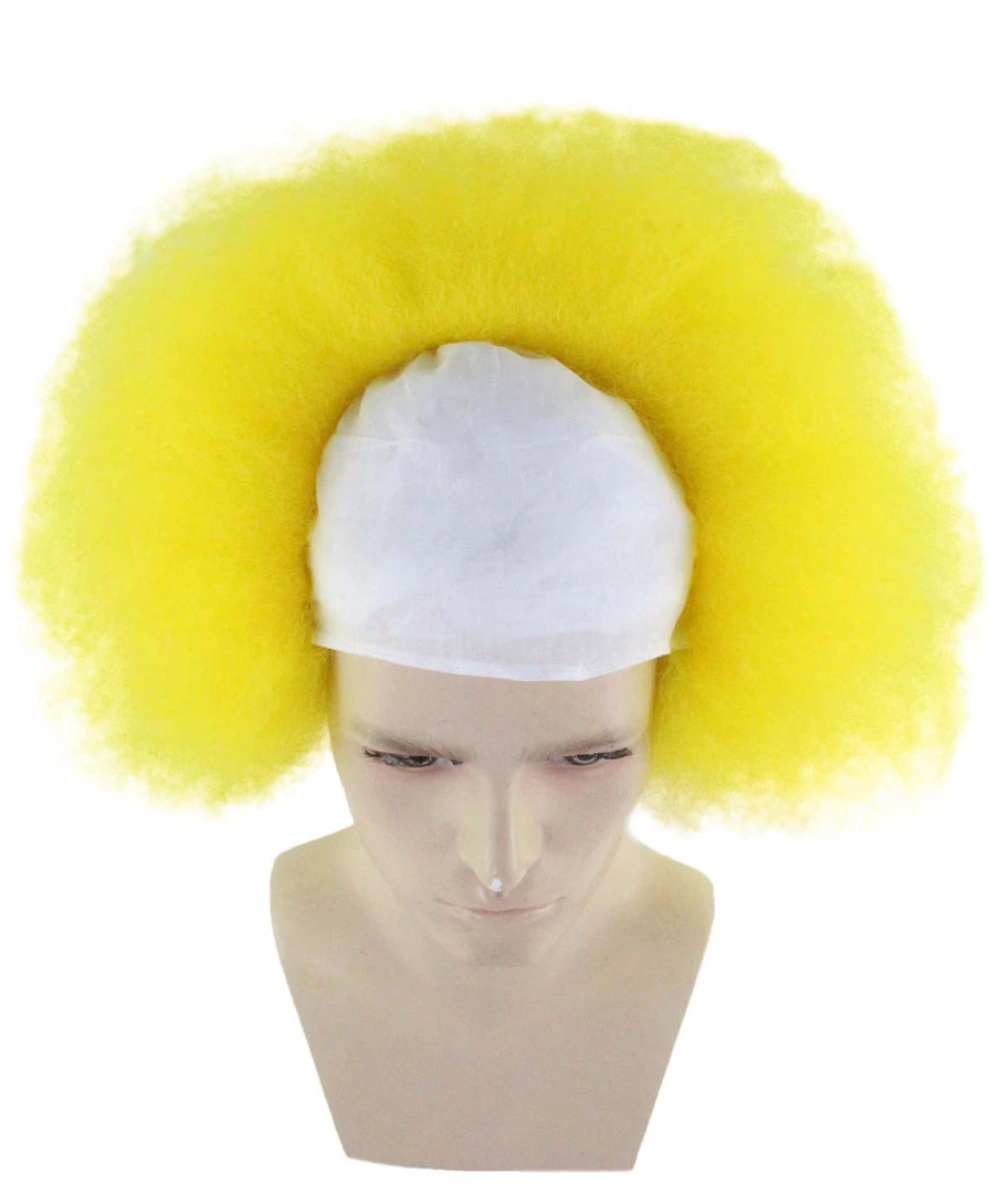 HPO Half Bald Head Men Curly Wig 45 HPO Half Bald Head Men Curly Wig