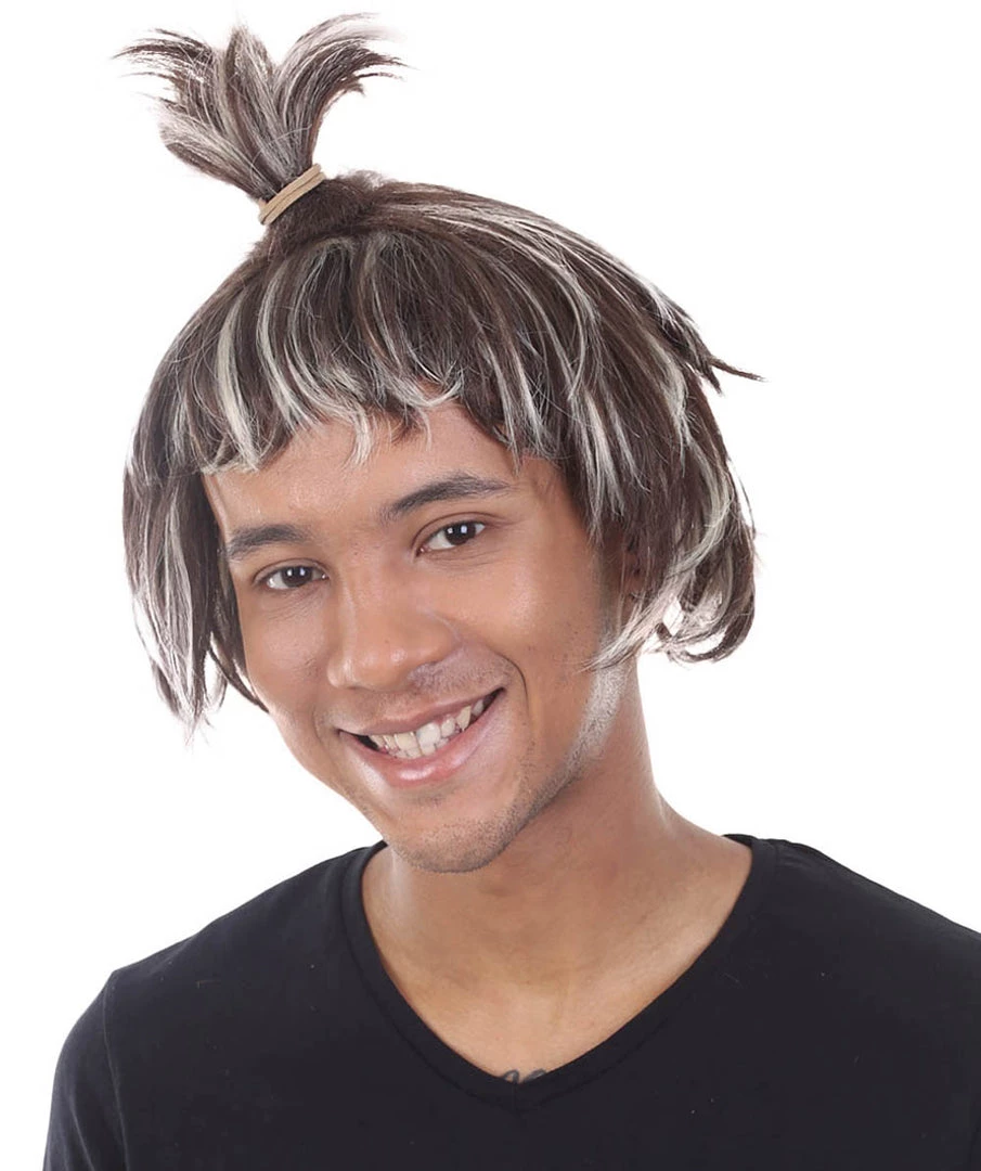 HPO Men's Comic Wig | Blonde And Chestnut Wigs | Premium Breathable Capless Cap 2 HPO Men's Comic Wig | Blonde And Chestnut Wigs | Premium Breathable Capless Cap