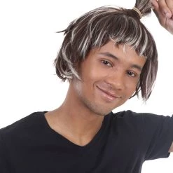 HPO Men's Comic Wig | Blonde And Chestnut Wigs | Premium Breathable Capless Cap 16 HPO Men's Comic Wig | Blonde And Chestnut Wigs | Premium Breathable Capless Cap