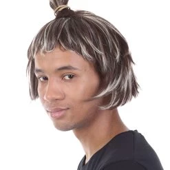 HPO Men's Comic Wig | Blonde And Chestnut Wigs | Premium Breathable Capless Cap 13 HPO Men's Comic Wig | Blonde And Chestnut Wigs | Premium Breathable Capless Cap