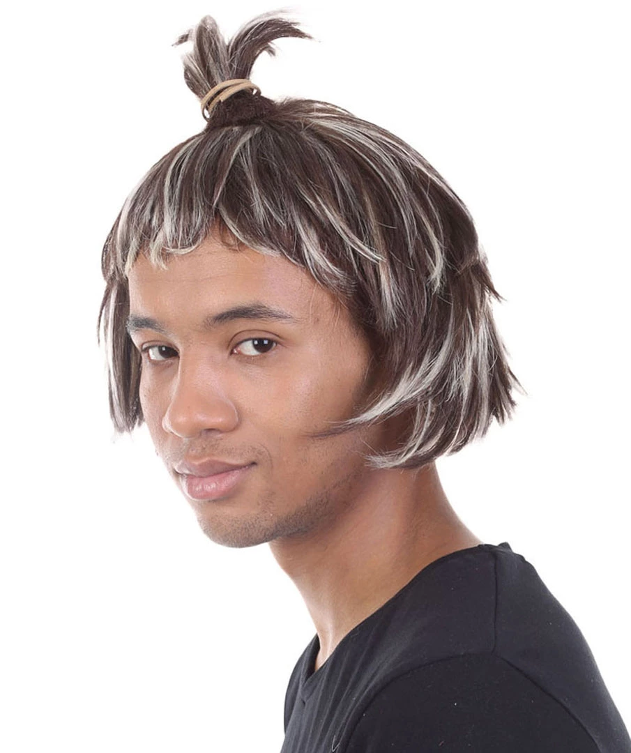 HPO Men's Comic Wig | Blonde And Chestnut Wigs | Premium Breathable Capless Cap 4 HPO Men's Comic Wig | Blonde And Chestnut Wigs | Premium Breathable Capless Cap