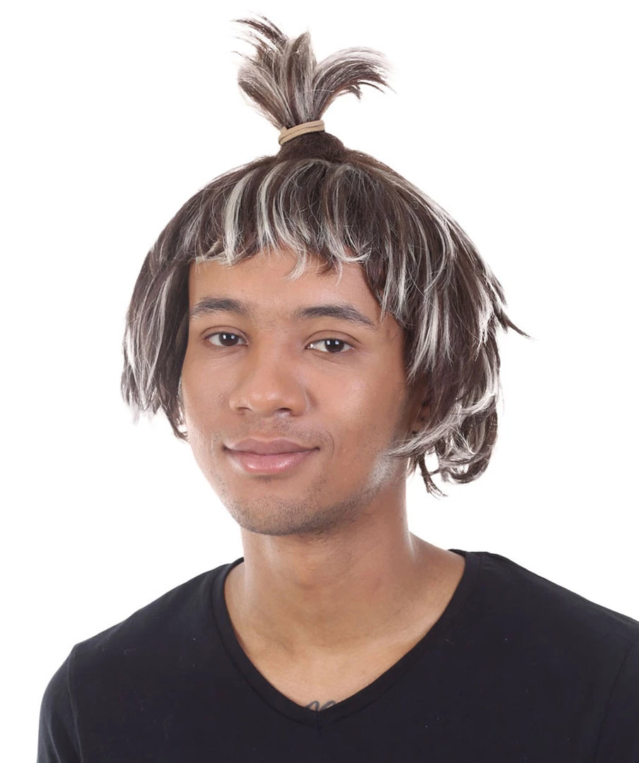 HPO Men's Comic Wig | Blonde And Chestnut Wigs | Premium Breathable Capless Cap 1 HPO Men's Comic Wig | Blonde And Chestnut Wigs | Premium Breathable Capless Cap