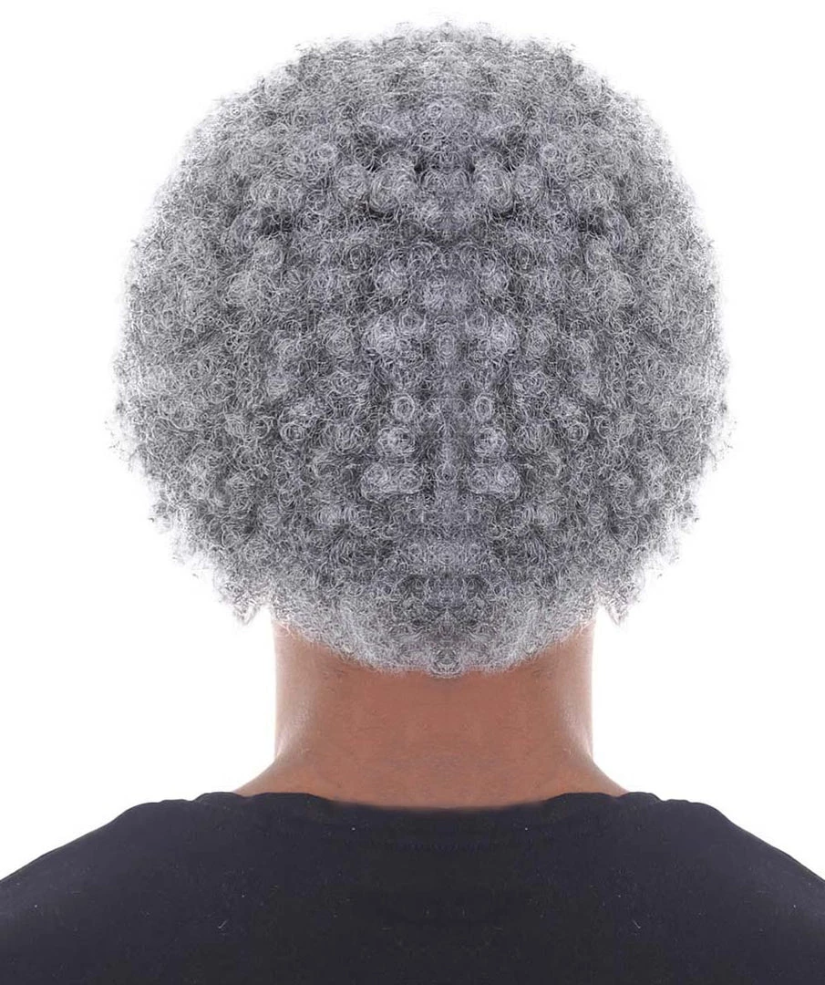 HPO Men's TV Movie Character Beard Grey Wigs | Premium Breathable Capless Cap 3 HPO Men's TV Movie Character Beard Grey Wigs | Premium Breathable Capless Cap