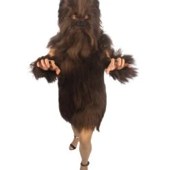 HPO Unisex Women's Hairy Warrior Ape Military Leader Resistance Fighter Multiple Colors Option Cosplay Unisex Costume And Wig Bundle